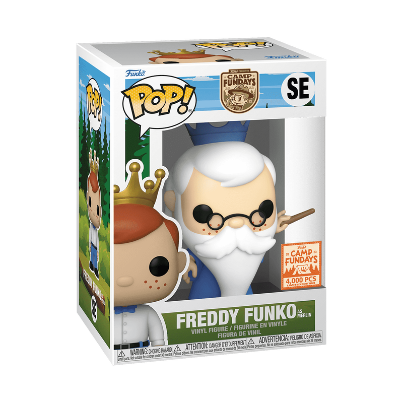 Pop! Freddy Funko as Merlin, , hi-res view 2